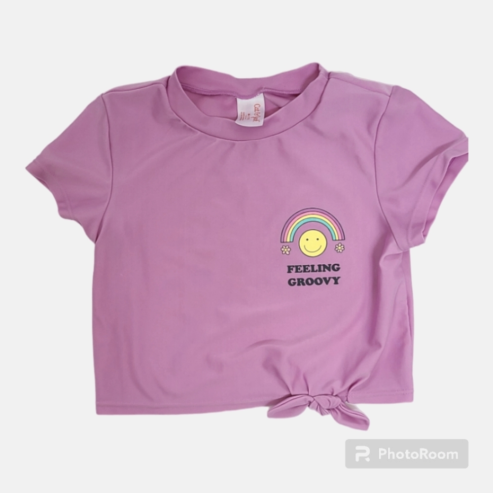 Cat & Jack Pink Rash Guard